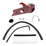 Wehrli 19-23 Cummins 6.7L Coolant Tank (OEM Placement) - WCFab Red thumbnail 2
