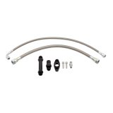 Wehrli Cummins High Mount 2nd Gen Turbo Swap Oil Line Kit thumbnail 1