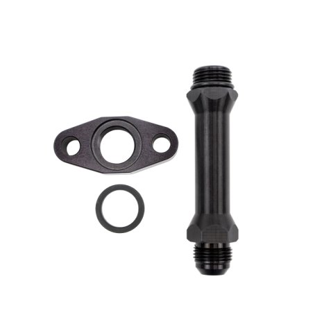Wehrli -10AN Fitting Kit Extended Turbo Oil Drain thumbnail 2