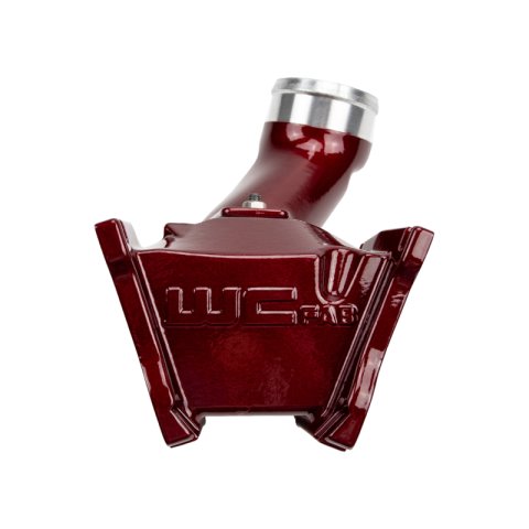 Wehrli 06-07 Chevrolet Duramax LBZ 3in. Y-Bridge Kit - WCFab Red thumbnail 5