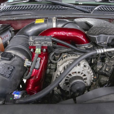 Wehrli 06-07 Chevrolet Duramax LBZ 3in. Y-Bridge Kit - WCFab Red thumbnail 8