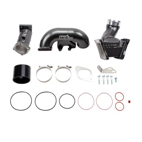 Wehrli 2007.5-10 Chevrolet Duramax LMM 3in. Y-Bridge Kit - Gloss White