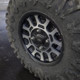 Wehrli 19+ Honda Talon Billet Hub Cap Kit for OEM Wheels - Black Anodized thumbnail 1