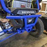Wehrli 19-22 Honda Talon X/R Rear Bumper with Receiver Hitch - Talon Blue thumbnail 1