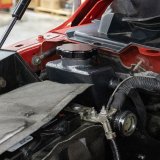 Wehrli 10-12 Cummins 6.7L Coolant Tank (OEM Placement) - Bengal Red thumbnail 6