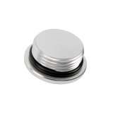 Wehrli Billet ORB Fill Plug for WCFab Rear Differential Covers - Clear Anodized thumbnail 3
