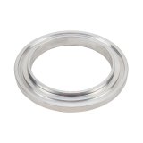 Wehrli S400 Turbo Compressor Outlet for 3.5in. Pipe Billet Aluminum Flange thumbnail 1
