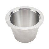 Wehrli VGT Compressor Outlet Cone to 3in. V-Band Flange Billet Aluminum Flange thumbnail 3