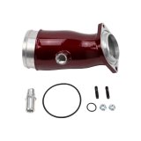 Wehrli 17-24 Duramax L5P High Flow Intake Horn - WCFab Red thumbnail 1