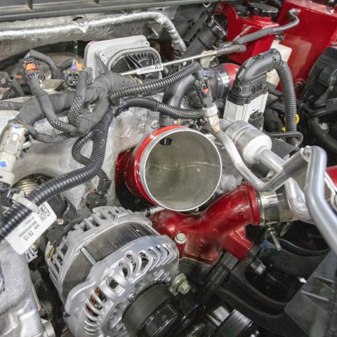 Wehrli 17-24 Duramax L5P High Flow Intake Horn - Bengal Blue thumbnail 9