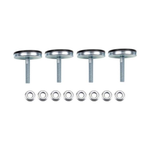 Wehrli Modular Steel Work Bench Leveling Feet Kit, for 4 legs thumbnail 1