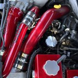 Wehrli 15-24 Ford 6.7L Power Stroke 3in Hot Side Intercooler Pipe - Bengal Gray thumbnail 8