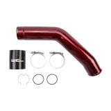 Wehrli 15-24 Ford 6.7L Power Stroke 3in Hot Side Intercooler Pipe - Candy Teal thumbnail 1