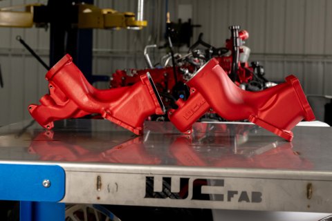 Wehrli 11-16 Chevrolet 6.6L LML Duramax High Flow Y-Bridge Kit - Candy Red thumbnail 9