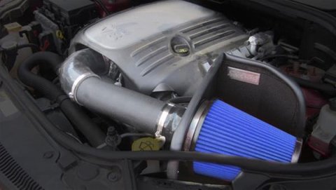 Volant 11-18 Jeep Grand Cherokee 5.7L / 11-18 Dodge Durango 5.7L Pro5 Open Element Air Intake System thumbnail 3