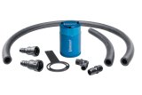 Volant 18-25 Jeep Wrangler/Gladiator JLU/JL/JT 3oz Aluminum Oil Catch Can w/Mounting Bracket - Blue thumbnail 3