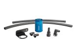 Volant 15-25 Ford F-150 Auto 3oz Aluminum Oil Catch Can w/Mounting Bracket - Blue thumbnail 1