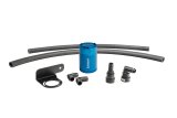 Volant 15-25 Ford F-150 Auto 3oz Aluminum Oil Catch Can w/Mounting Bracket - Blue thumbnail 3