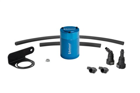 Volant 19-25 Chevrolet Silverado 1500 3oz Aluminum Oil Catch Can w/Mounting Bracket - Blue thumbnail 2