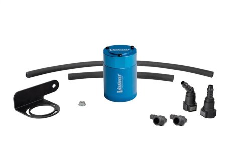 Volant 19-25 Chevrolet Silverado 1500 3oz Aluminum Oil Catch Can w/Mounting Bracket - Blue thumbnail 3