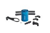 Volant 21-25 Ford Bronco 2.3L Turbo 3oz Aluminum Oil Catch Can w/Mounting Bracket - Blue thumbnail 1
