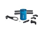 Volant 21-25 Ford Bronco 2.3L Turbo 3oz Aluminum Oil Catch Can w/Mounting Bracket - Blue thumbnail 2