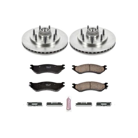 Power Stop 00-01 Ford F-150 Front Autospecialty Brake Kit thumbnail 1