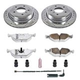 Power Stop 01-05 BMW 325xi Rear Z26 Street Warrior Brake Kit thumbnail 1