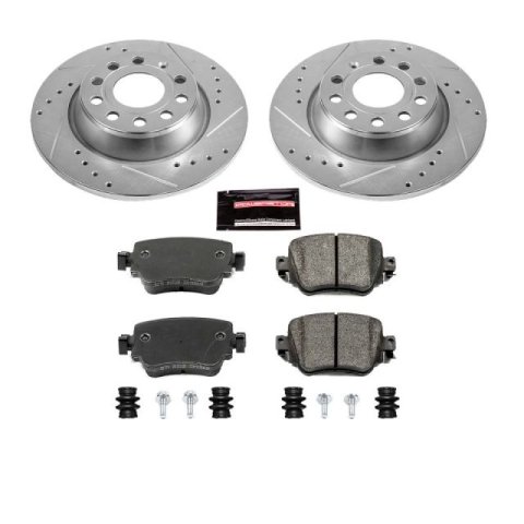 Power Stop 16-18 Audi Q3 Rear Z23 Evolution Sport Brake Kit thumbnail 1