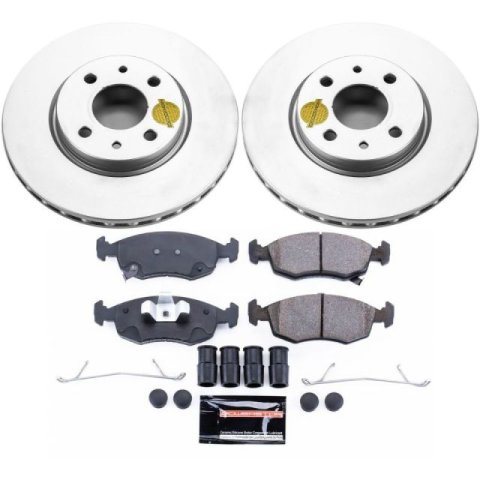 Power Stop 12-18 Fiat 500 Front Z23 Evolution Sport Coated Brake Kit thumbnail 1