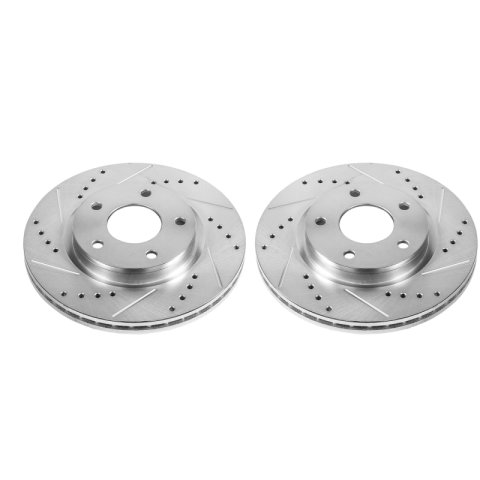 Power Stop 13-19 Nissan Sentra Front Evolution Drilled & Slotted Rotors - Pair thumbnail 2