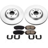Power Stop 17-19 Hyundai Sonata Front Z17 Evolution Geomet Coated Brake Kit thumbnail 1