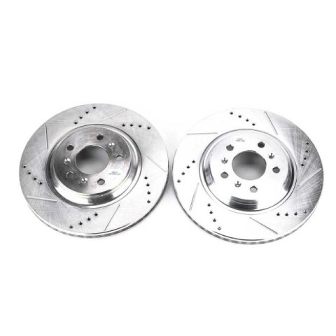 Power Stop 08-09 Buick Allure Front Evolution Drilled & Slotted Rotors - Pair thumbnail 3