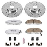 Power Stop 01-03 Acura CL Front Z26 Street Warrior Brake Kit thumbnail 1