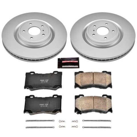 Power Stop 09-13 Infiniti FX50 Front Z17 Evolution Geomet Coated Brake Kit thumbnail 1