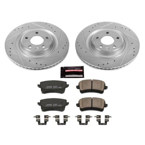 Power Stop 13-17 Audi Q5 Rear Z23 Evolution Sport Brake Kit thumbnail 1