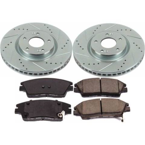 Power Stop 15-17 Hyundai Tucson Front Z23 Evolution Sport Brake Kit thumbnail 1