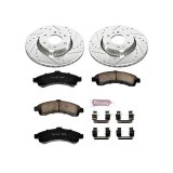 Power Stop 04-05 Buick Rainier Front Z23 Evolution Sport Brake Kit thumbnail 1