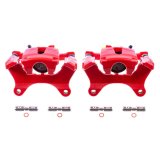 Power Stop 15-17 Ford F-150 Rear Red Calipers w/Brackets - Pair thumbnail 1
