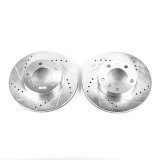 Power Stop 92-98 BMW 318i Front Evolution Drilled & Slotted Rotors - Pair thumbnail 1