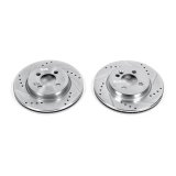 Power Stop 07-09 Mini Cooper Front Evolution Drilled & Slotted Rotors - Pair thumbnail 1