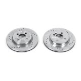 Power Stop 07-09 Mini Cooper Front Evolution Drilled & Slotted Rotors - Pair thumbnail 3