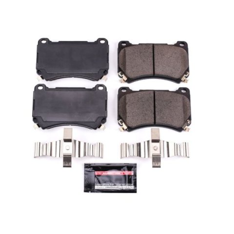 Power Stop 2011 Hyundai Equus Front Z23 Evolution Sport Brake Pads w/Hardware thumbnail 3