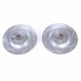 Power Stop 03-06 Mercedes-Benz CLK500 Front Evolution Drilled & Slotted Rotors - Pair thumbnail 3
