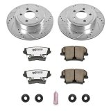 Power Stop 05-19 Chrysler 300 Rear Z26 Street Warrior Brake Kit thumbnail 1