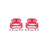 Power Stop 99-02 Ford Mustang Front Red Calipers w/Brackets - Pair thumbnail 2
