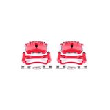 Power Stop 99-02 Ford Mustang Front Red Calipers w/Brackets - Pair thumbnail 3
