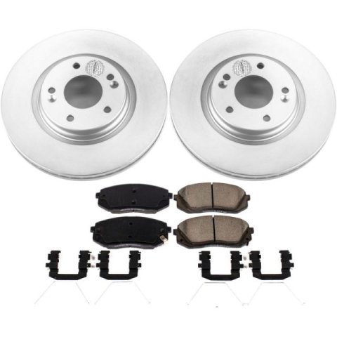 Power Stop 18-19 Hyundai Kona Front Z17 Evolution Geomet Coated Brake Kit thumbnail 3