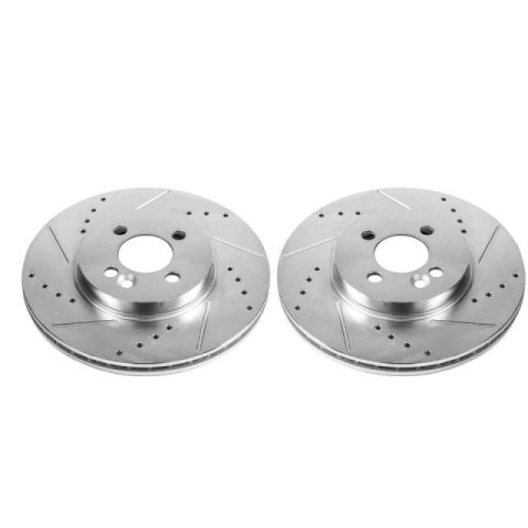 Power Stop 07-16 Mini Cooper Front Evolution Drilled & Slotted Rotors - Pair thumbnail 3