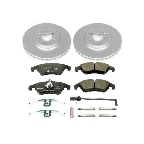 Power Stop 09-11 Audi A4 Front Euro-Stop Brake Kit thumbnail 3